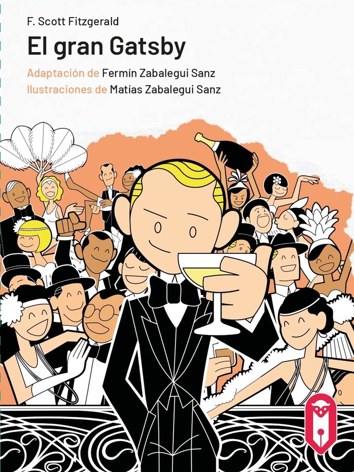 El gran Gatsby, de Scott Fitzgerald,Francis K. | portada del libro