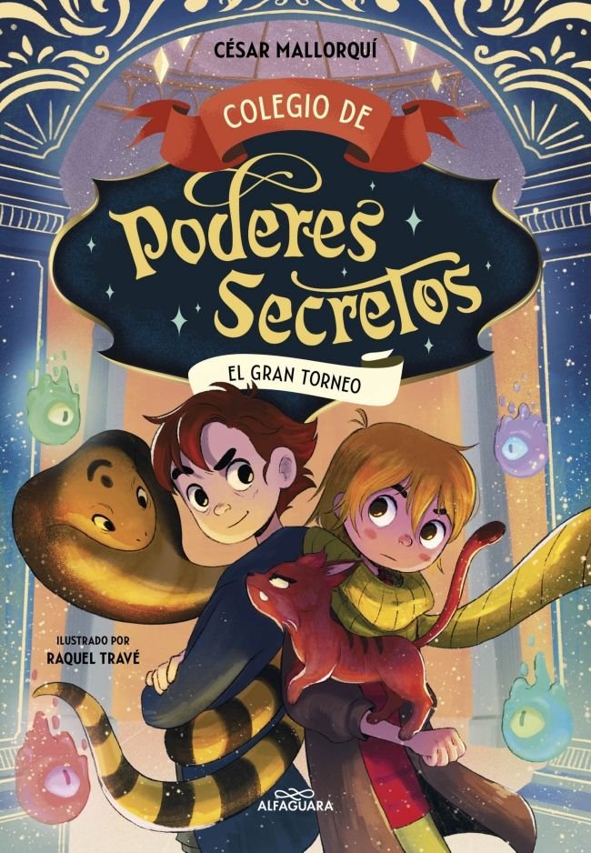 Colegio de poderes secretos 4 - El Gran Torneo, de CESAR MALLORQUI | portada del libro
