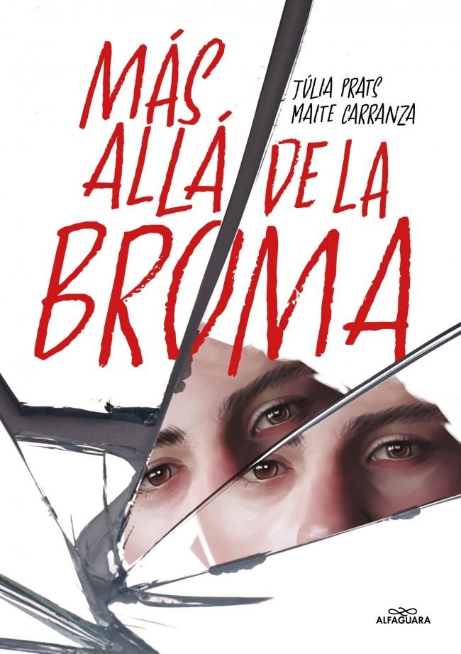 MAS ALLA DE LA BROMA, de MAITE CARRANZA | portada del libro