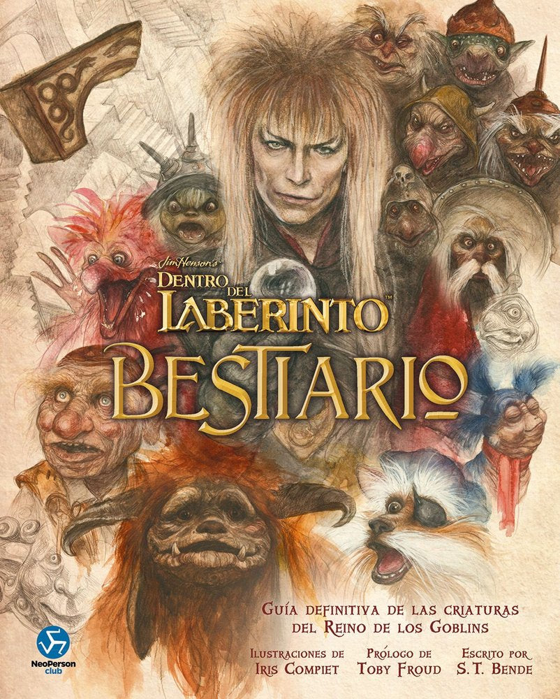 DENTRO DEL LABERINTO BESTIARIO, de IRIS COMPIET | portada del libro