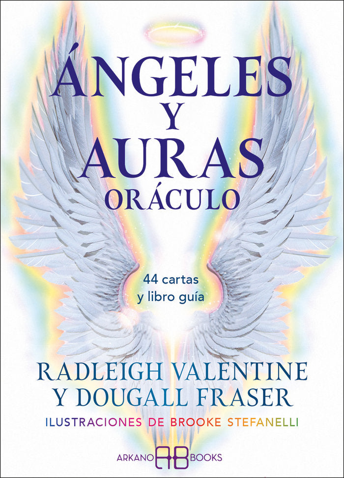 ANGELES Y AURAS ORACULO, de VALENTINE, RADLEIGH | portada del libro