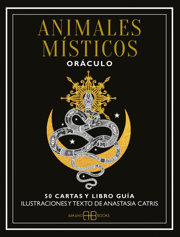 ANIMALES MISTICOS ORACULO, de ANASTASIA CATRIS | portada del libro