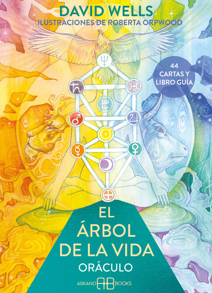 EL ARBOL DE LA VIDA ORACULO, de DAVID WELLS | portada del libro