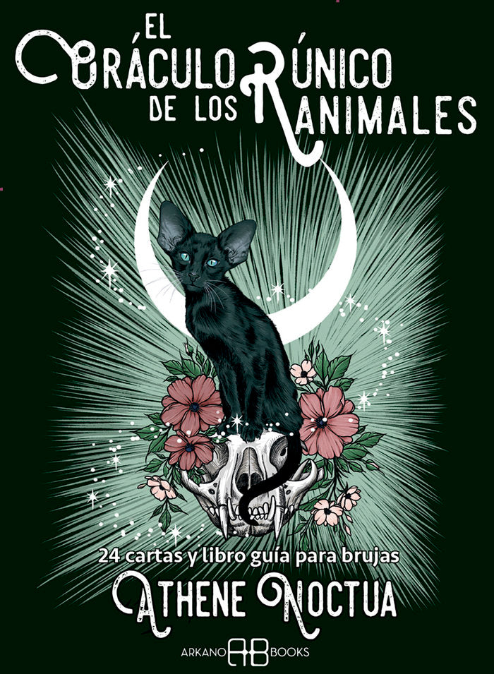 EL ORACULO RUNICO DE LOS ANIMALES, de NOCTUA, ATHENE | portada del libro