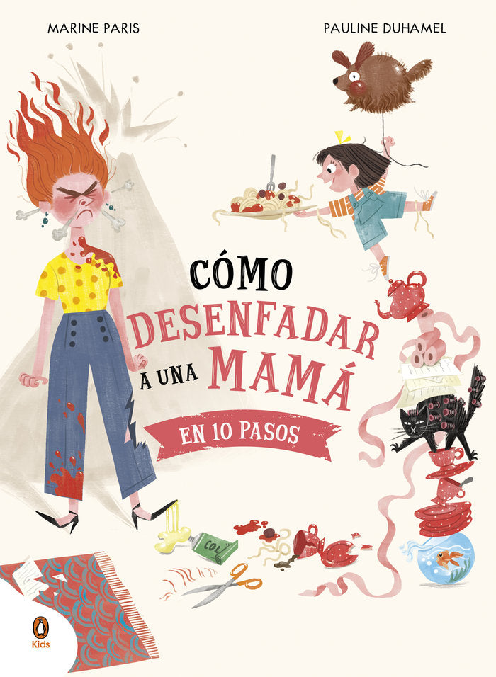 COMO DESENFADAR A UNA MAMA EN 10 PASOS, de MARINE PARIS | portada del libro