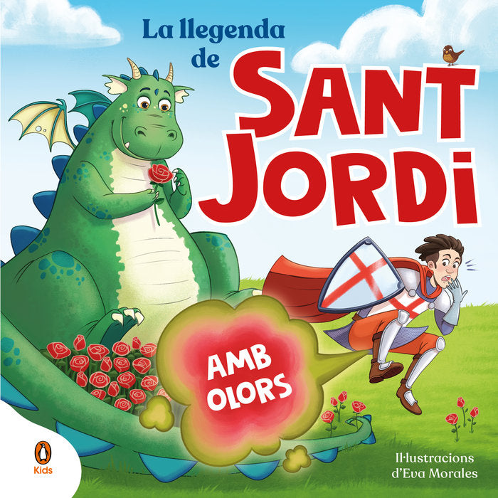 LA LLEGENDA DE SANT JORDI. AMB OLORS!, de VARIOS AUTORES | portada del libro