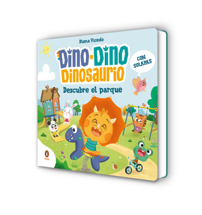 DINO-DINO DESCUBRE EL PARQUE, de VICEDO, DIANA | portada del libro