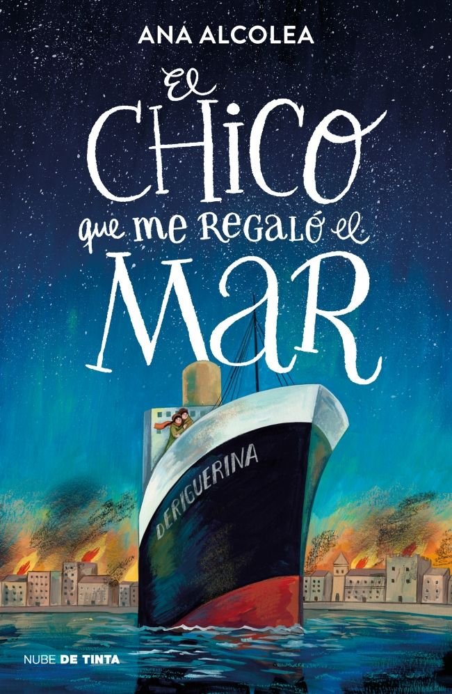 EL CHICO QUE ME REGALO EL MAR, de ALCOLEA, ANA MERCEDES | portada del libro