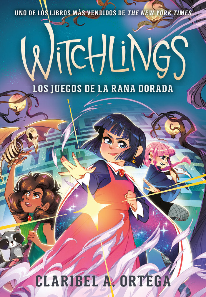 WITCHLINGS 2. LOS JUEGOS DE LA RANA DORADA, de A. ORTEGA, CLARIBEL | portada del libro