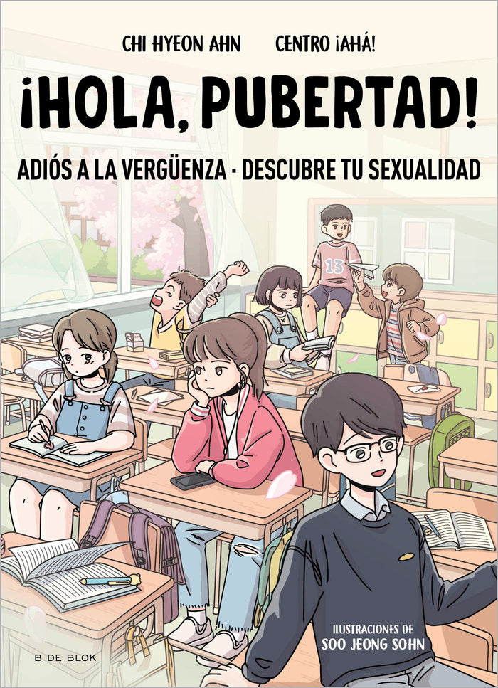 HOLA, PUBERTAD, de AHN CHI HYEON | portada del libro
