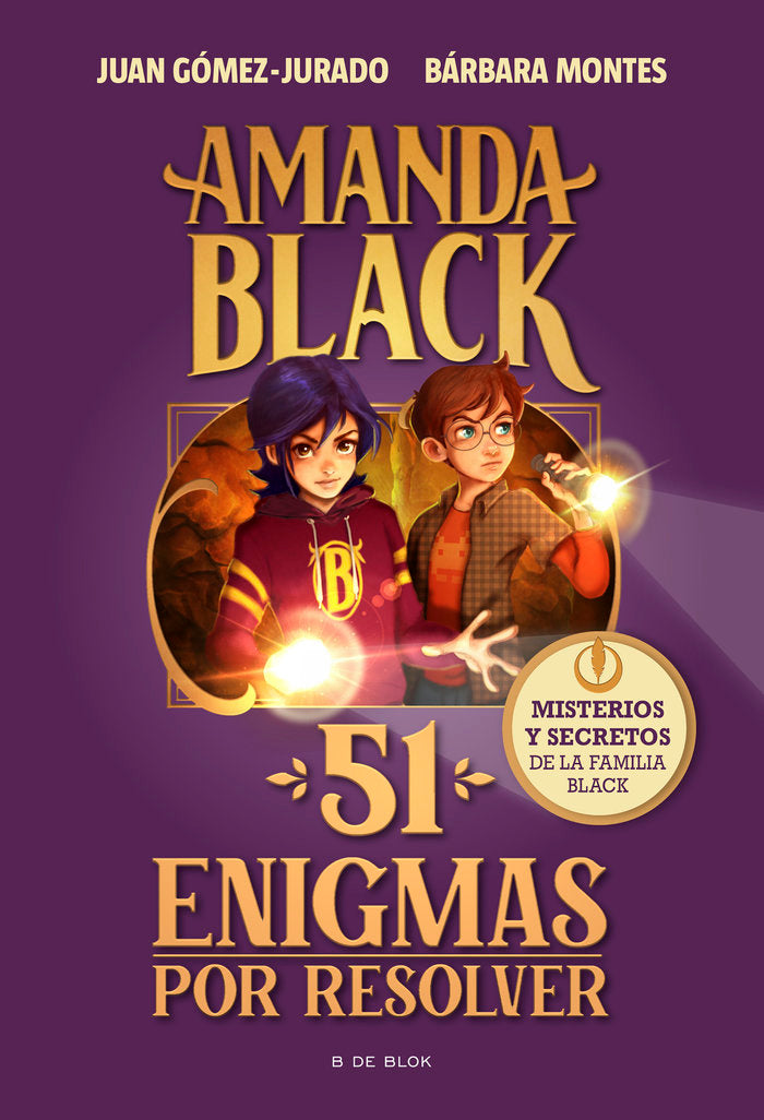 Amanda Black. 51 enigmas por resolver, de JUAN GOMEZ JURADO | portada del libro
