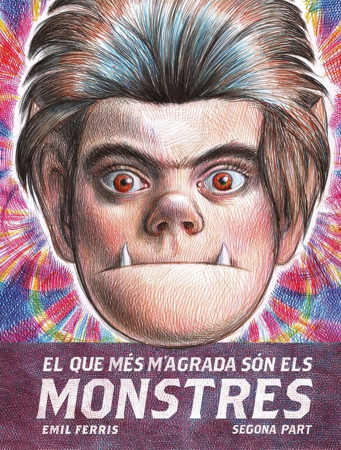 EL QUE MES M'AGRADA SON ELS MONSTRES, de FERRIS, EMIL | portada del libro
