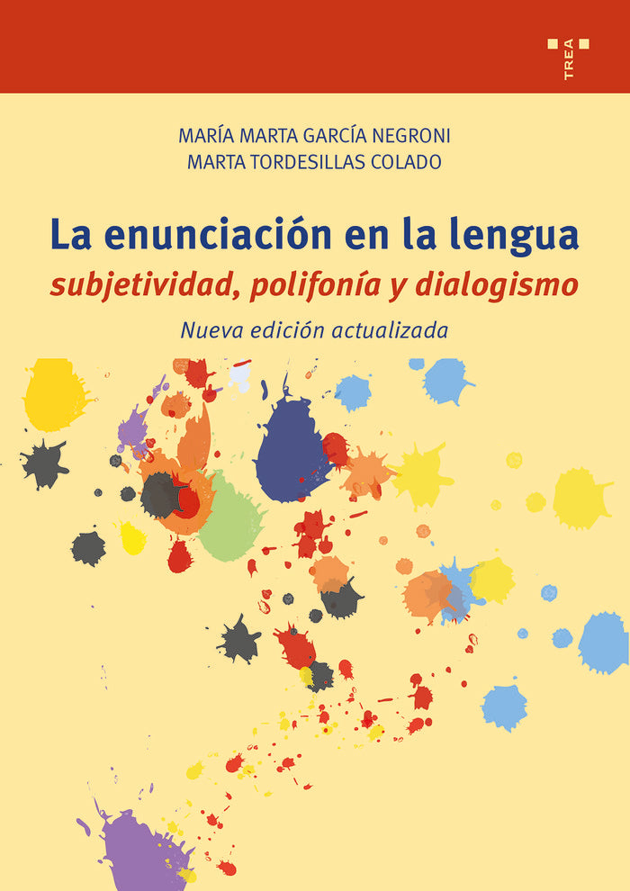 LA ENUNCIACIÓN EN LA LENGUA, de García Negroni, María Marta | portada del libro