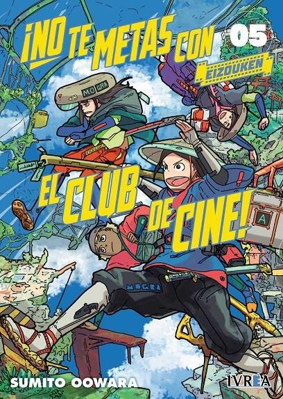 NO TE METAS CON EL CLUB DE CINE EIZOUKEN 5, de SUMITO OOWARA | portada del libro
