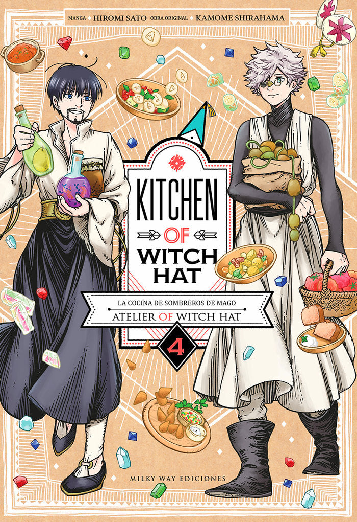 KITCHEN OF WITCH HAT 4, de Hiromi, Sato | portada del libro