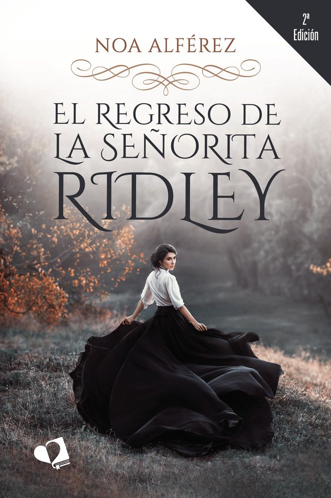 EL REGRESO DE LA SEÑORITA RIDLEY, de NOA ALFEREZ | portada del libro