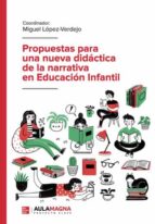 Propuestas para una nueva didáctica de la narrativa en Educación Infantil, de MIGUEL LOPEZ VERDEJO | portada del libro