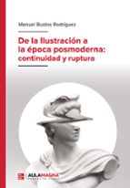 De la Ilustración a la época posmoderna: continuidad y ruptura, de Manuel Bustos Rodríguez | portada del libro