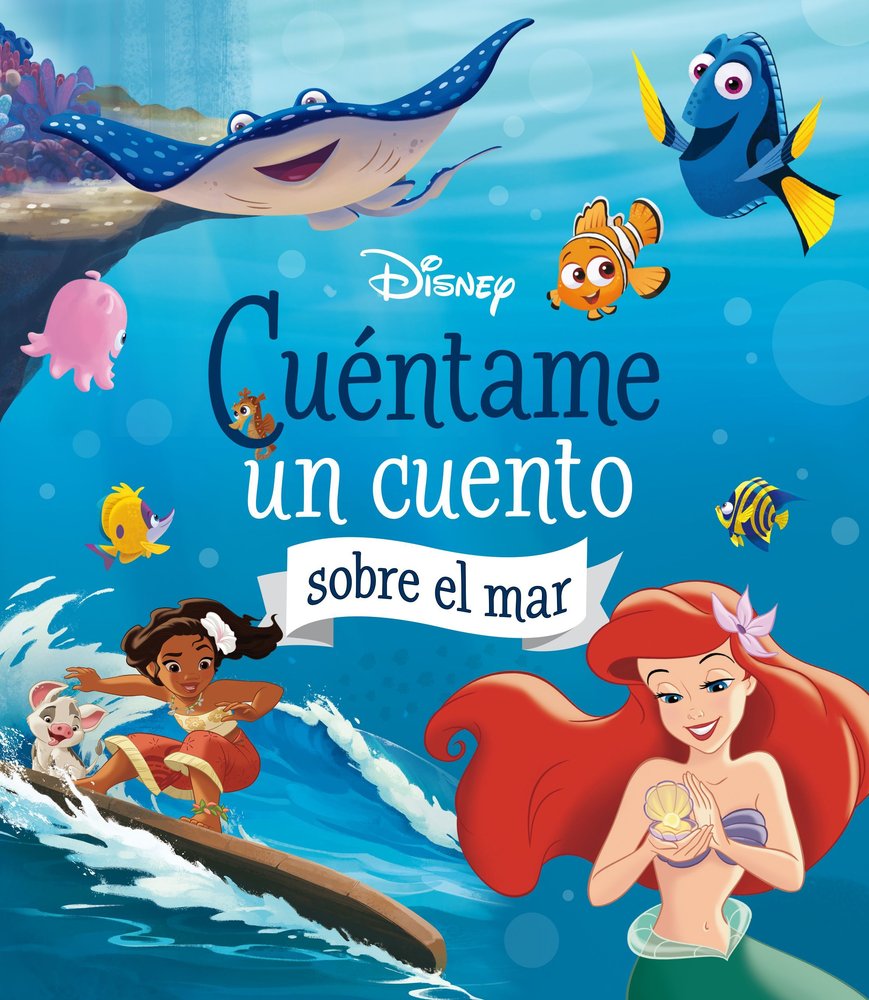 DISNEY. CUENTAME UN CUENTO SOBRE EL MAR, de DISNEY | portada del libro