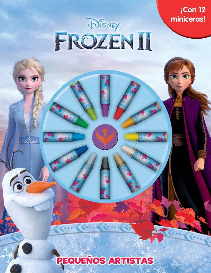 FROZEN 2. PEQUEÑOS ARTISTAS, de DISNEY | portada del libro