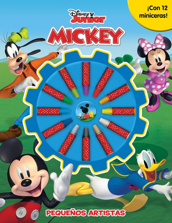 MICKEY. PEQUEÑOS ARTISTAS, de DISNEY | portada del libro