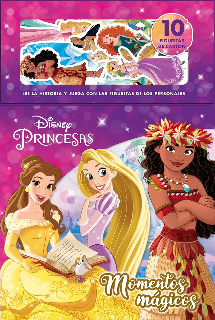 PRINCESAS MOMENTOS MAGICOS, de DISNEY | portada del libro