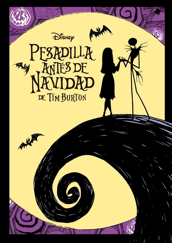 PESADILLA ANTES DE NAVIDAD, de DISNEY | portada del libro