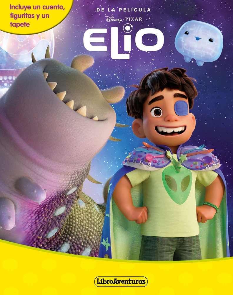 Elio. Libroaventuras, de DISNEY | portada del libro