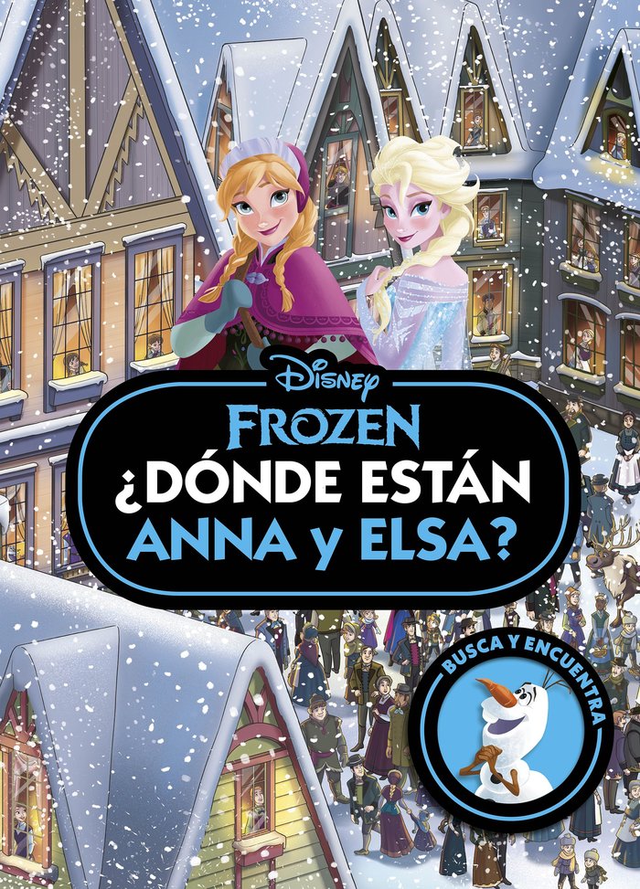 FROZEN DONDE ESTAN ANNA Y ELSA, de DISNEY | portada del libro