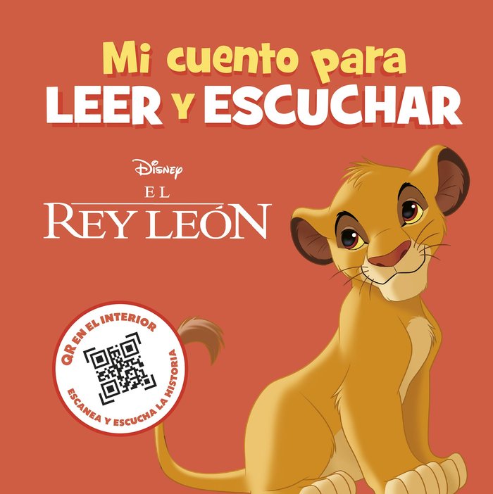EL REY LEON MI CUENTO PARA LEER Y ESCUCHAR, de DISNEY | portada del libro