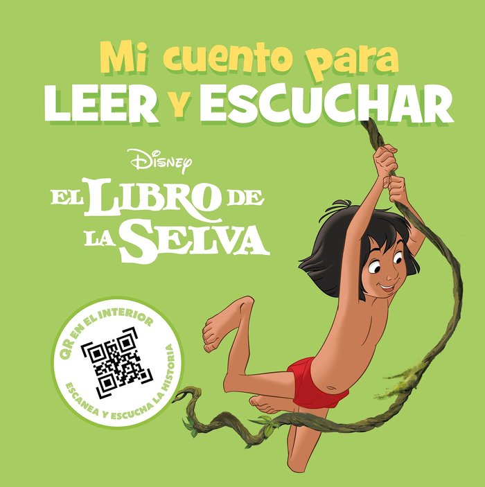 EL LIBRO DE LA SELVA. MI CUENTO PARA LEER Y ESCUCHAR, de DISNEY | portada del libro