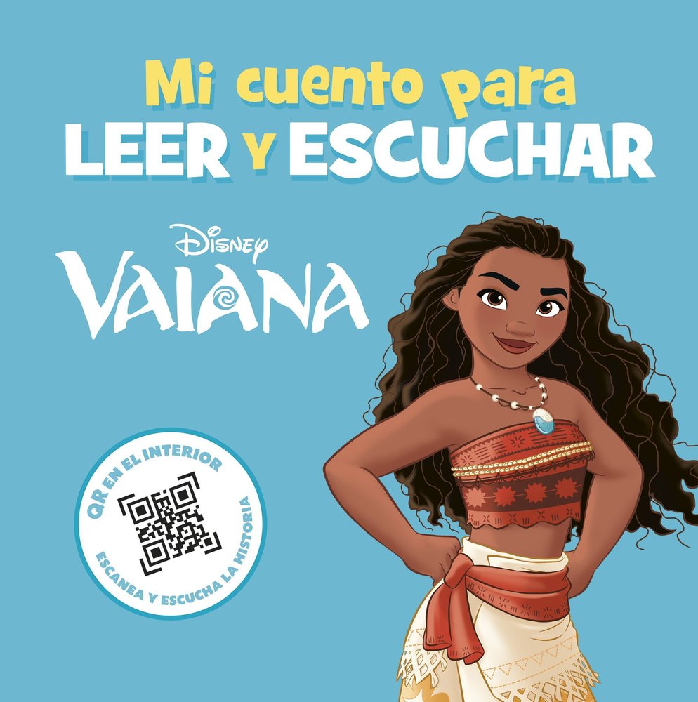 VAIANA. MI CUENTO PARA LEER Y ESCUCHAR, de DISNEY | portada del libro