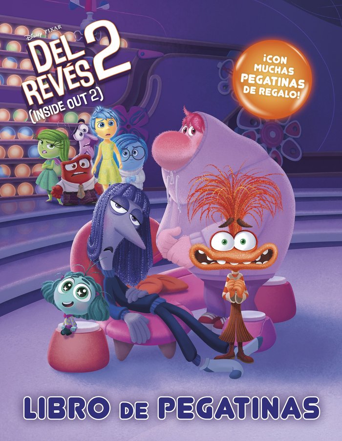 DEL REVES 2 LIBRO DE PEGATINAS, de DISNEY | portada del libro