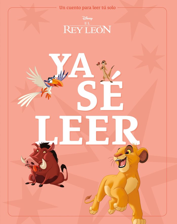 REY LEON YA SE LEER, de DISNEY | portada del libro