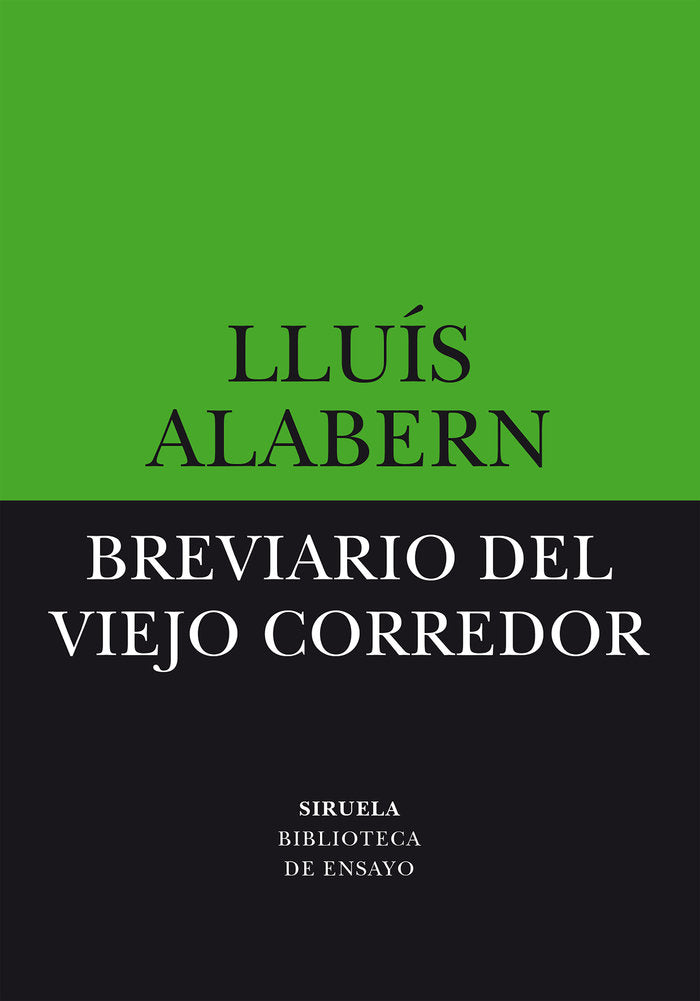 Breviario del viejo corredor, de ALABERN, LLUIS | portada del libro