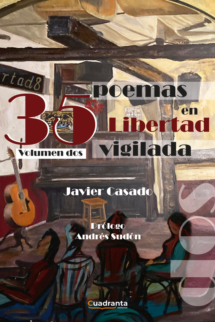 35 Poemas en Libertad vigilada, de Casado, Javier | portada del libro