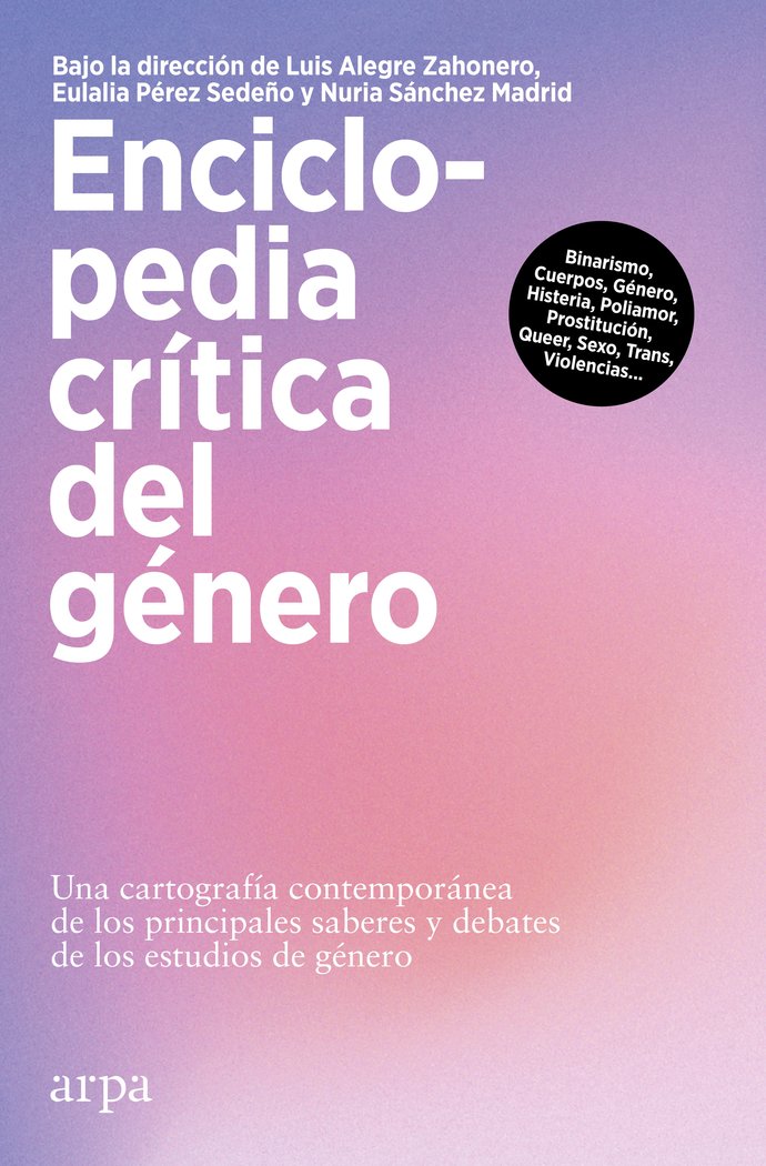 ENCICLOPEDIA CRITICA DEL GENERO | portada del libro