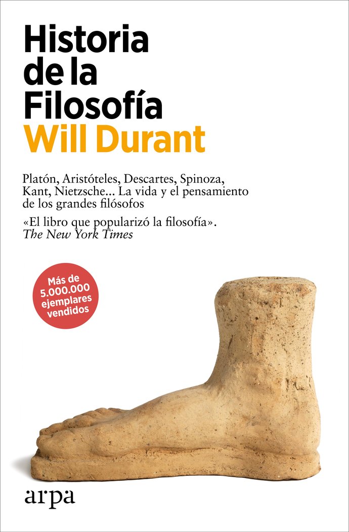 HISTORIA DE LA FILOSOFIA, de DURANT, WILL | portada del libro