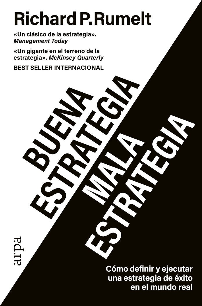 BUENA ESTRATEGIA MALA ESTRATEGIA, de RUMELT, RICHARD P. | portada del libro