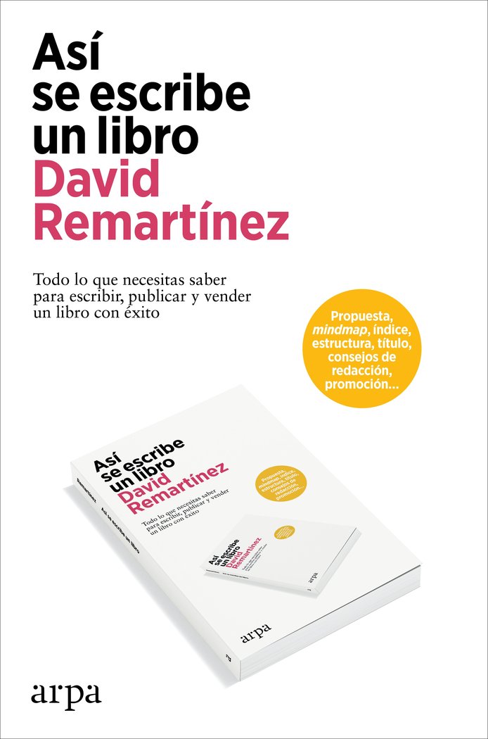 ASI SE ESCRIBE UN LIBRO, de REMARTINEZ, DAVID | portada del libro