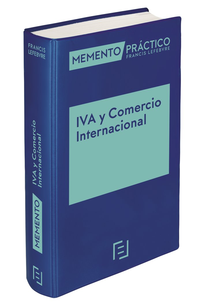 Memento IVA y Comercio Internacional | portada del libro