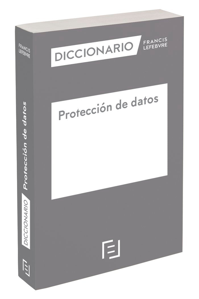 DICCIONARIO PROTECCION DE DATOS | portada del libro