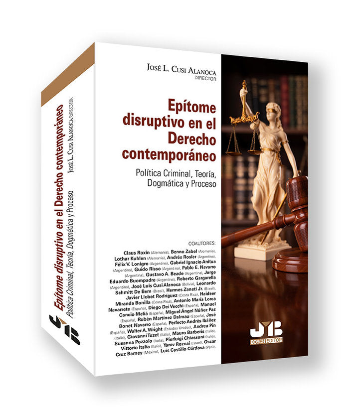 EPITOME DISRUPTIVO EN EL DERECHO CONTEMPORANEO., de CUSI ALANOCA,JOSE LUIS | portada del libro