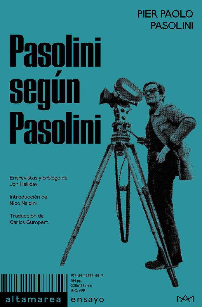 PASOLINI SEGUN PASOLINI, de PASOLINI, PIER PAOLO | portada del libro