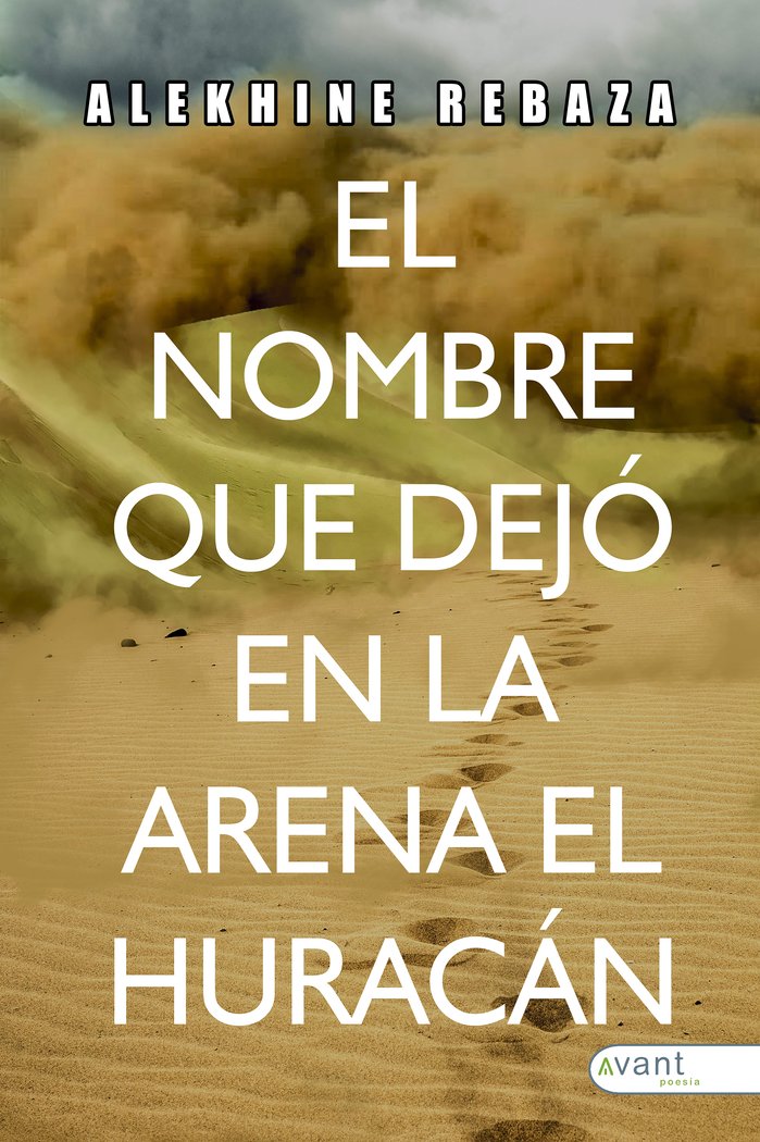 EL NOMBRE QUE DEJÓ EN LA ARENA EL HURACÁN, de Rebaza, Alekhine | portada del libro