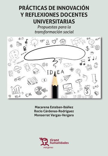 PRACTICAS DE INNOVACION Y REFLEXIONES DOCENTES UNIVERSITARI, de ESTEBAN IBAÑEZ | portada del libro