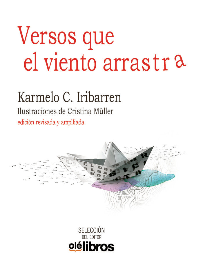 Versos que el viento arrastra, de C. Iribarren, Karmelo | portada del libro