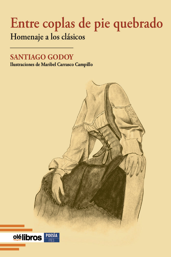 Entre coplas de pie quebrado, de Godoy Santana, Santiago | portada del libro