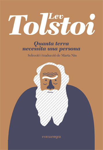 Quanta terra necessita una persona (tapa tova), de TOLSTOI, LEV | portada del libro