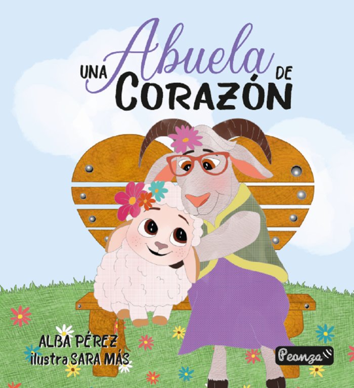 UNA ABUELA DE CORAZÓN, de PÉREZ, ALBA | portada del libro